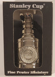 Rare Hunter NHL Edmonton Oilers 1990 Stanley Cup Champions Fine Pewter Miniature Trophy Ornament New in Box