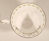 Vintage 1970s Royal Albert Flower of the Month Series September Michaelmas Daisy Purple Flowers Bone China Tea Cup & Saucer Set