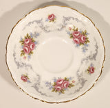 Vintage Royal Albert Bone China England Tranquility Pink Rose Flowers Tea Cup & Saucer Set