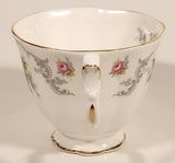 Vintage Royal Albert Bone China England Tranquility Pink Rose Flowers Tea Cup & Saucer Set