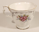 Vintage Royal Albert Bone China England Tranquility Pink Rose Flowers Tea Cup & Saucer Set