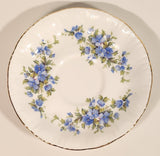 Vintage Paragon English Flowers Aubretia Blue Flowers Tea Cup & Saucer Set
