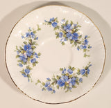 Vintage Paragon English Flowers Aubretia Blue Flowers Tea Cup & Saucer Set