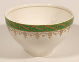 Vintage Alfred Meakin England "Pride-Of-Erin" Green and Gold Trimmed Tea Cup & Saucer Set