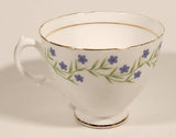 Vintage Royal Vale Bone China Violet Purple Flowers Tea Cup & Saucer Set