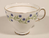 Vintage Royal Vale Bone China Violet Purple Flowers Tea Cup & Saucer Set