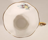 Vintage Royal Albert Bone China Sweetheart Roses Series of Six "Elizabeth" Pink Flowers Tea Cup & Saucer Set