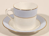 Rosina Bone China Espresso Demitasse Cup and Saucer Set Made in England