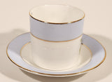 Rosina Bone China Espresso Demitasse Cup and Saucer Set Made in England