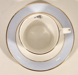 Rosina Bone China Espresso Demitasse Cup and Saucer Set Made in England