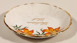 Vintage Royal Windsor Bone China Floral Emblem of Saskatchewan Prairie Lily Flower Saskatoon, Sask. 3 1/2" Trinket Dish Plate