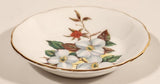 Vintage Royal Grafton Fine Bone China Dogwood Flower 3 7/8" Trinket Dish Plate