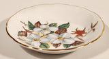 Vintage Royal Grafton Fine Bone China Dogwood Flower 3 7/8" Trinket Dish Plate