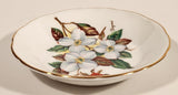 Vintage Royal Grafton Fine Bone China Dogwood Flower 3 7/8" Trinket Dish Plate