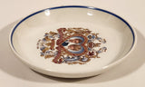 Vintage Midwinter Fine Tableware Staffordshire England H. R. H. Prince Charles Lady Diana Spencer To Commemorate Their Marriage Ich Dien 29th July 1981 Blue Rimmed  4" Trinket Dish Plate