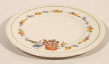 Vintage Swinnertons Staffordshire England "Majestic Vellum" Mixed Flowers 6 1/2" Desert Plate