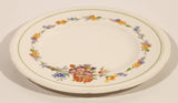 Vintage Swinnertons Staffordshire England "Majestic Vellum" Mixed Flowers 6 1/2" Desert Plate