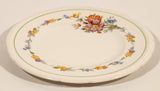 Vintage Swinnertons Staffordshire England "Majestic Vellum" Mixed Flowers 6 1/2" Desert Plate