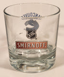 Limited Release Smirnoff Vodka NHL Vancouver Canucks Ice Hockey Team Clear Glass Cup