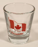 Canada Flag Clear Shot Glass
