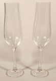Grand Marnier 9" Champagne Flute Glass Cups Set of 2