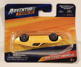 2022 Maisto Adventure Force Lamborghini Miura P400 Yellow Die Cast Toy Car Vehicle New in Package