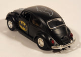 DC Comics Batman Volkswagen Beetle Pull Back Black Die Cast Toy Car Vehicle