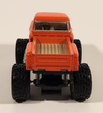 Kinsmart 1955 Chevy Stepside Pick-Up (Off-Road) Pull Back Orange Die Cast Toy Car Vehicle with Opening Doors