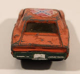 Vintage 1981 Warner Bro. ERTL Dukes of Hazzard General Lee Orange Die Cast Toy Muscle Car Vehicle TV Show Collectible