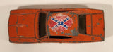 Vintage 1981 Warner Bro. ERTL Dukes of Hazzard General Lee Orange Die Cast Toy Muscle Car Vehicle TV Show Collectible