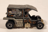1977 Hot Wheels T-Totaller Black Die Cast Toy Car Vehicle