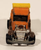 1980 Hot Wheels Dumpin' A Dump Truck Orange Die Cast Toy Car Vehicle