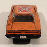 Vintage 1981 Warner Bro. ERTL Dukes of Hazzard General Lee Orange Die Cast Toy Muscle Car Vehicle TV Show Collectible