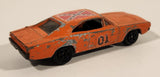 Vintage 1981 Warner Bro. ERTL Dukes of Hazzard General Lee Orange Die Cast Toy Muscle Car Vehicle TV Show Collectible