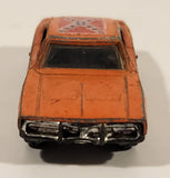 Vintage 1981 Warner Bro. ERTL Dukes of Hazzard General Lee Orange Die Cast Toy Muscle Car Vehicle TV Show Collectible