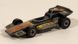 1977 Hot Wheels Flying Colors Formula P.A.C.K. El Rey Special Black Die Cast Toy Car Vehicle