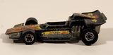 1977 Hot Wheels Flying Colors Formula P.A.C.K. El Rey Special Black Die Cast Toy Car Vehicle