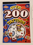 1990s Twin Seven Over 200 Tattoos Rocker Booklet of Washable Temporary Tattoos! Set of 2 (Some Used)