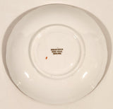 Vintage Grosvenor Red White Ornate Gold Leaf and Berry Garland Pattern Tea Cup & Saucer Set