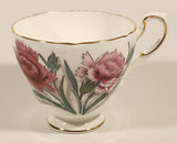 Vintage Paragon Pink Carnation Flowers Tea Cup & Saucer Set