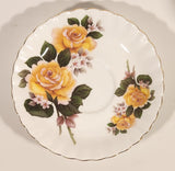Vintage Royal Albert Bone China England Yellow Rose Flowers Tea Cup & Saucer Set