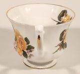 Vintage Royal Albert Bone China England Yellow Rose Flowers Tea Cup & Saucer Set