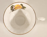 Vintage Royal Albert Bone China England Yellow Rose Flowers Tea Cup & Saucer Set
