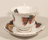 Vintage 1959 Royal Albert Bone China England The Loomcrofters New Brunswick Tartan Tea Cup & Saucer Set