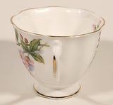 Vintage Royal Albert Bone China England Evesham Pink Flowers Tea Cup & Saucer Set