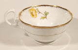 Vintage Royal Albert Crown China Anemone Pink Yellow Blue Flowers Tea Cup & Saucer Set Made in England
