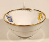 Vintage Royal Albert Crown China Anemone Pink Yellow Blue Flowers Tea Cup & Saucer Set Made in England