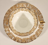 Vintage Royal Albert Bone China England Mother Ornate Gold Pattern Tea Cup & Saucer Set