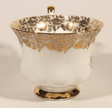 Vintage Royal Albert Bone China England Mother Ornate Gold Pattern Tea Cup & Saucer Set