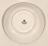 Vintage Royal Albert Bone China England Congratulations Ornate Gold Pattern Tea Cup & Saucer Set
